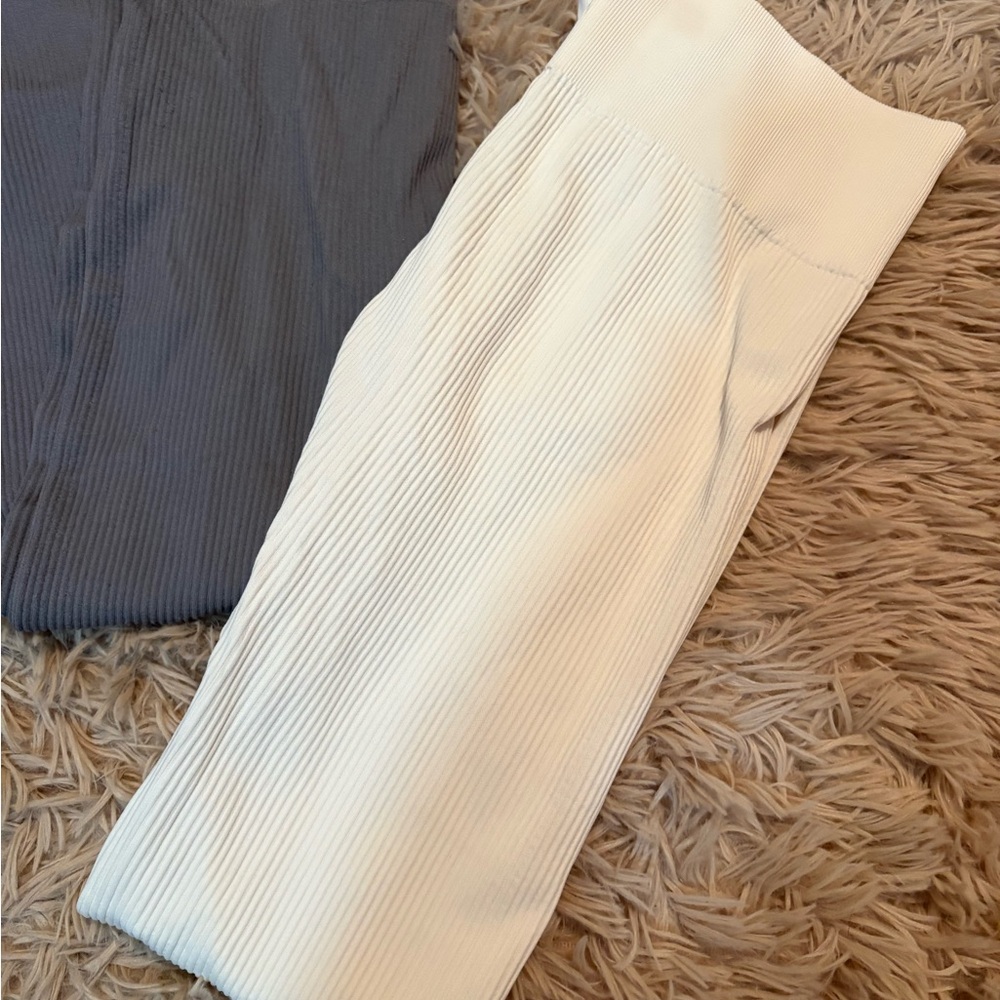 Puma Ribbed Leggings - Picture 2 of 4